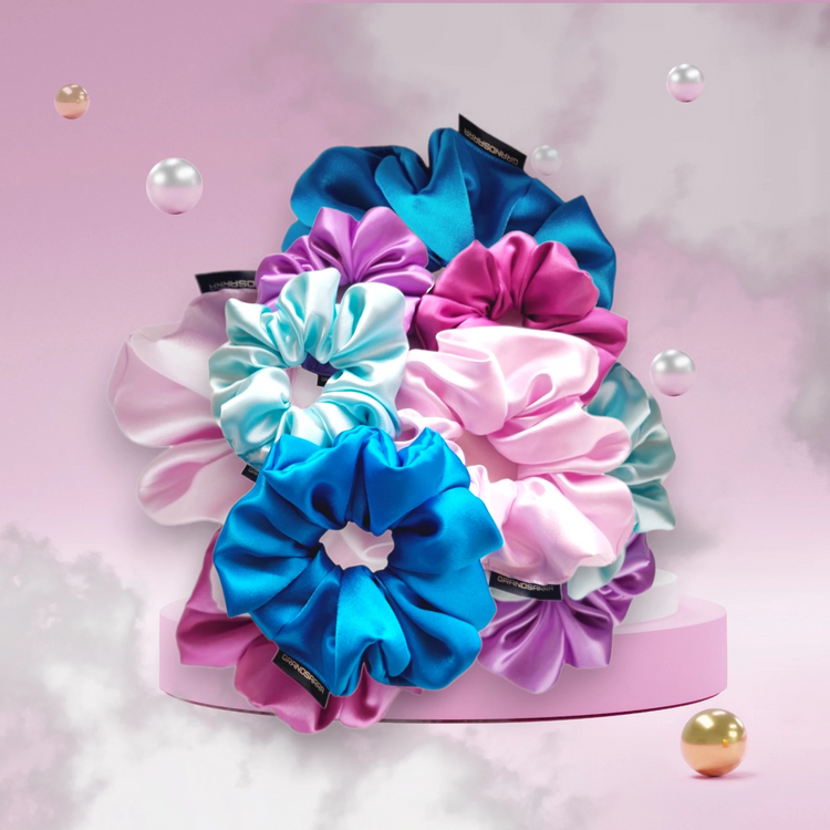 SOFT SATIN GRAND SCRUNCHIE COLLECTION