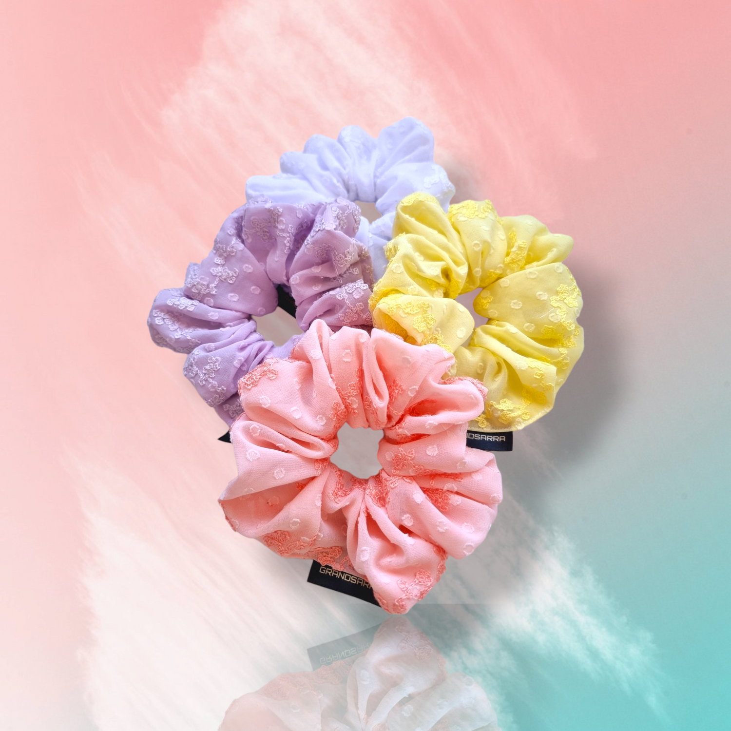 CHIC CHIFFON GRAND SCRUNCHIE COLLECTION