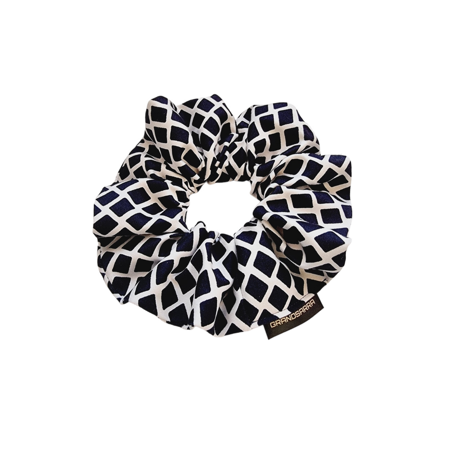 OLIVIA CHECKERED GRAND SCRUNCHIE