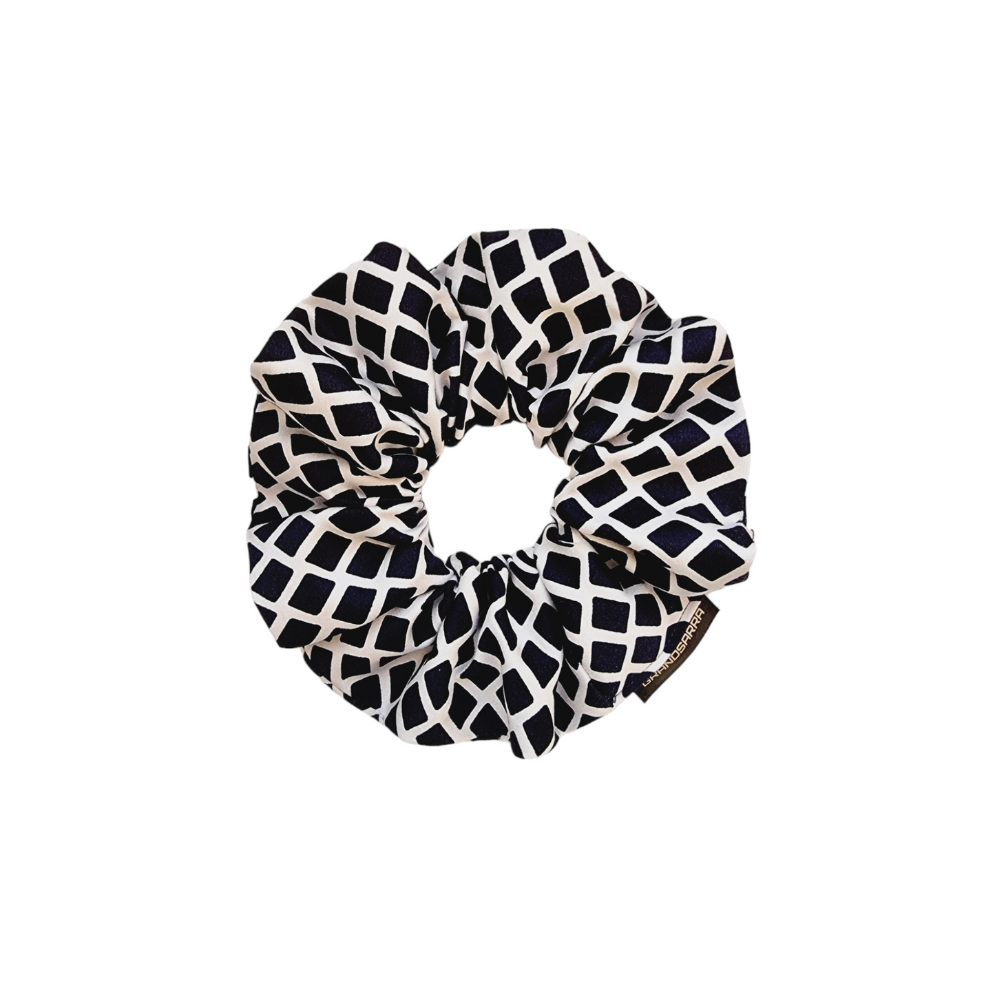 OLIVIA CHECKERED GRAND SCRUNCHIE