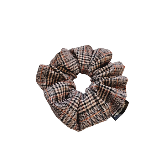 ABIGAIL PLAID GRAND SCRUNCHIE