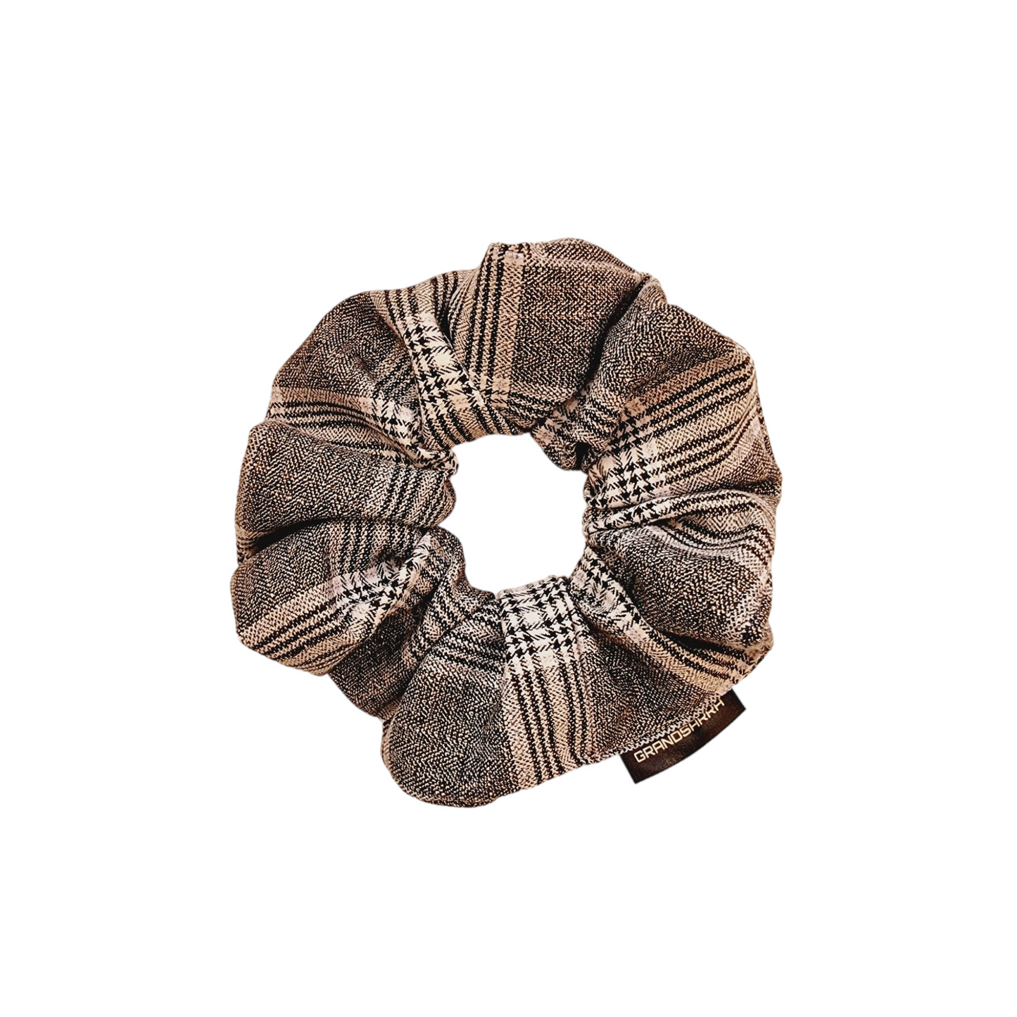 EMMA PLAID GRAND SCRUNCHIE