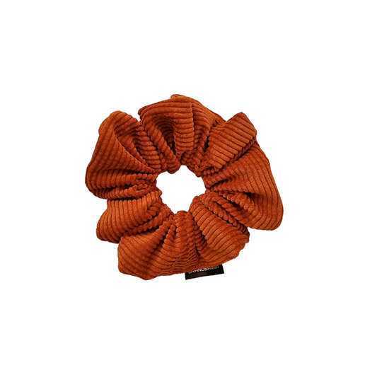 BRICK ORANGE CORDUROY GRAND SCRUNCHIE